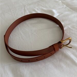 Frye NWT Brown Leather Belt